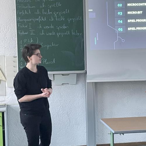Microbit Workshop Klasse Forschung / Mint MS Reichenau