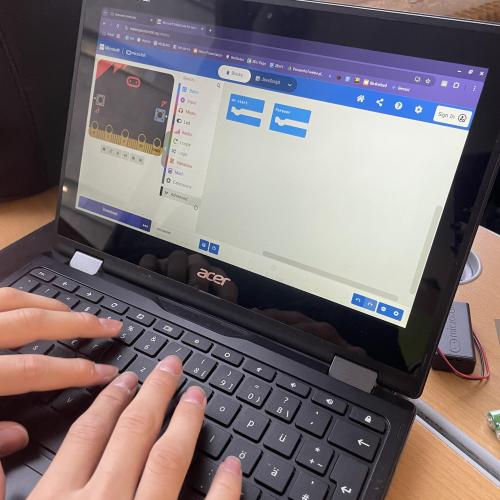 Microbit Workshop Klasse Forschung / Mint MS Reichenau