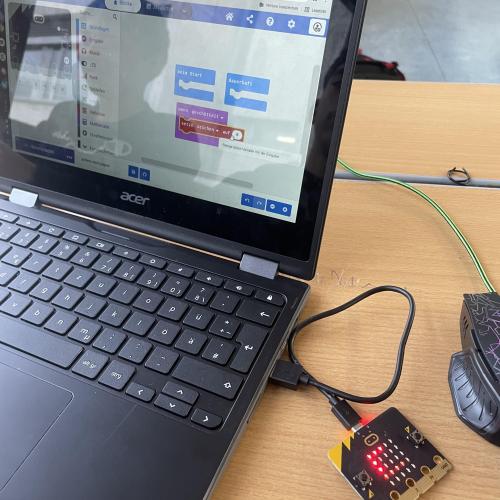 Microbit Workshop Klasse Forschung / Mint MS Reichenau