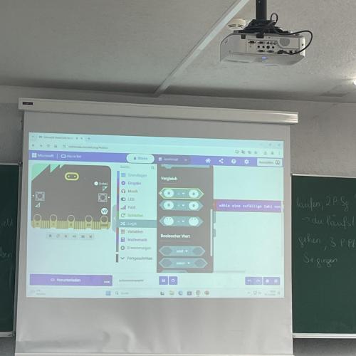 Microbit Workshop Klasse Forschung / Mint MS Reichenau